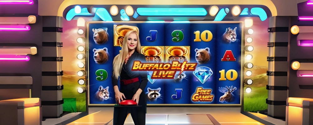 77 GAMES Caça-níqueis Buffalo Blitz ao Vivo